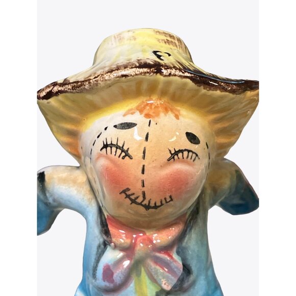 Scarecrow Salt and Pepper Vintage Shaker Set - Picture 2 of 10